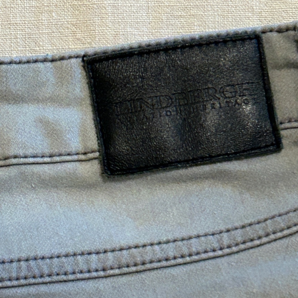 Men's Gray Denim Shorts - Picture 4 of 5